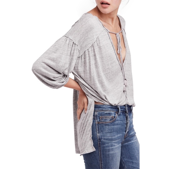 Free People Tops - Free People Just A Henley Top